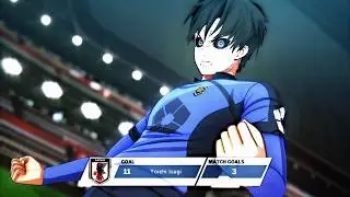 Blue Lock 11 vs U-20 Japan –【Captain Tsubasa x Blue Lock】- World Cup 4K60FPS
