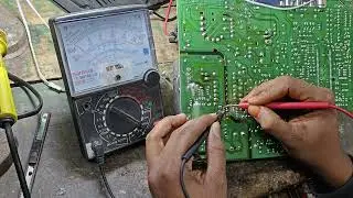 China samsung crt tv power problem