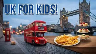 England's Best Spots for Kids! 🇬🇧🏰 | Big Ben to Fish and Chips