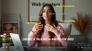 Free AI Avatar Creation (Part 2) – With Hand Movements & Lip Sync