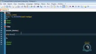 Intro into PHP - 21 - Destroy Session