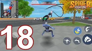 Spider Fighting: Hero Game - Gameplay Walkthrough Part 18 - Shadow Claw LV. 54 (iOS, Android)