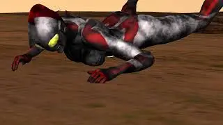 Ultrawoman can't stand up