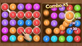 Number Puzzle-Bubble Match | Numberblocks | Merge 2048 Cube 3D | Merge Block 2048 | Game Walkthrough