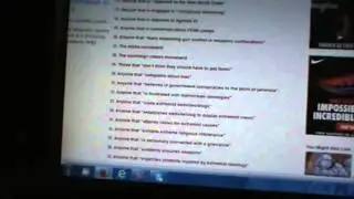 GOV EXPOSED FEMA DETAINMENT CRITERIA LIST