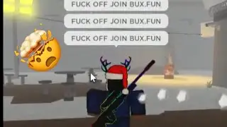 This roblox game got hacked...