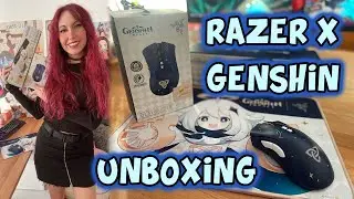 ✨🖤 UNBOXING RAZER x GENSHIN IMPACT 🖤✨