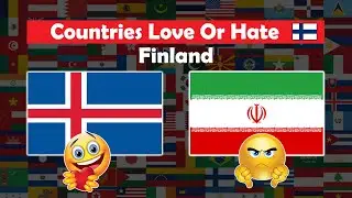 Countries Love or Hate Finland 🇫🇮