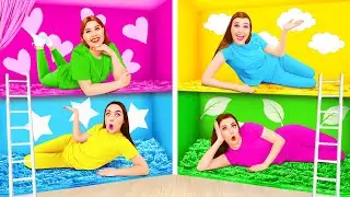 Secret Room Under the Bed | Four Colors Challenge #2 by RaPaPa