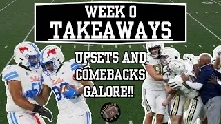 Biggest Takeaways From Week 0 College Football
