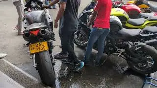 Yamaha R1 Cross-plane vs BMW S1000 RR Exhaust Sound World Motorcycle Day Sri Lanka 2024
