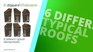 SR2 6 different typical Slanted Roofs