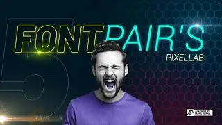 5 Best font pairs combinations for pixellab Graphic Design | Typography font pairs 2021| Amazingplay