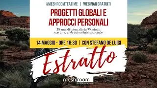 Meshroom Teatime - PROGETTI GLOBALI E APPROCCI PERSONALI