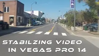Stabilizing Video in Vegas Pro 14