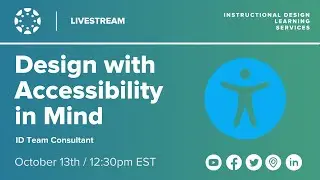 Canvas Course Design with Accessibility in Mind