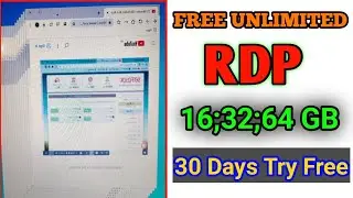 Free RDP Lifetime 2023 | 100% Free RDP Hosting Server | asim pardasi