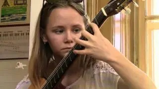 Lotti Szalai plays Goldberg Variations (1st variation) by JS Bach