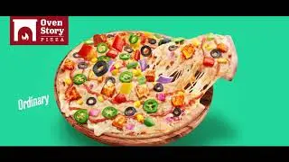 VEG MAHARAJA PIZZA SLOW MOTION VIDEO SHOW REEL