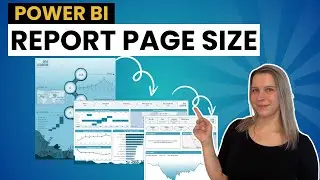 Change the Power BI Report Page Size in A Few Clicks - Power BI Canvas Size Tip