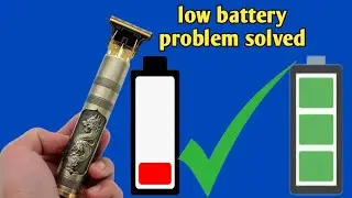 trimmer vintage t9 | hair trimmer battery replacement | trimmer battery change