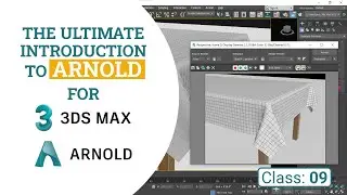 Wireframe rendering in Arnold  | Class 09 | Arnold for 3ds Max