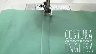 COMO HACER LA COSTURA INGLESA | Aprende a Coser | Katirya Rodriguez