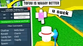 My HATER Joined So.. I TROLLED Him With NEW ADMIN COMMANDS (Roblox)
