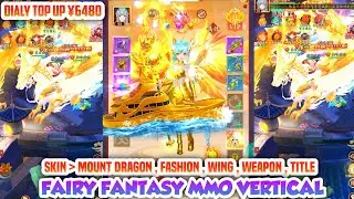 Fairy Fantasy MMO Vertical P-SERVER - Daily TopUp ¥6480 , Mount Dragon , Fashion, Wing , Weapon