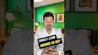 Should you learn Android or iOS application development? #coding