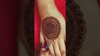 Amazing Circle maruthani design 👀