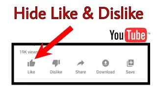 How To Hide Likes And Dislikes On Youtube Videos