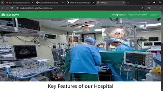 Hospital management system using Java, servlet, JDBC, HTML/CSS