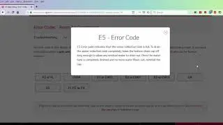 e5 Error code air conditioner