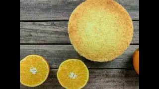 Бисквит ВОЗДУШНЫЙ как ПУХ / рецепт АПЕЛЬСИНОВОГО бисквита / ОСНОВА для ТОРТОВ
