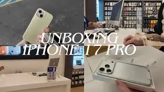 bought an iphone 17 pro, unboxing & trying new zoom feature 