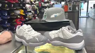 Nike Air Jordan Retro 11 Low Cement Grey at Street Gear - Hempstead NY