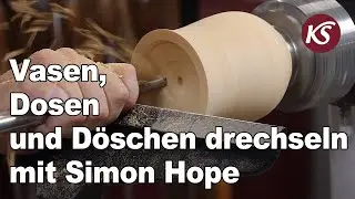 Boring tools for turning vases and cans | Hope boring tools | Stratos XL | Deu. Sync