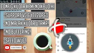 Update config kuota kemendikbud terbaru telkomsel||speed wuzz||fast crot!