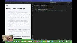 Use CSS to improve our Article Table of Contents.
