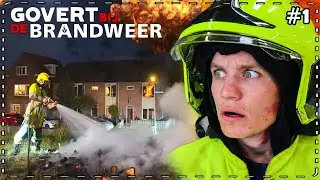 IK WERD VOOR 30 DAGEN EEN BRANDWEERMAN - GOVERT BIJ DE BRANDWEER #1