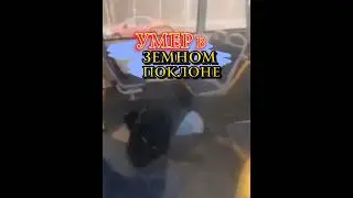 УМЕР В ЗЕМНОМ ПОКЛОНЕ. 