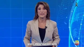 SBT anuncia morte de Silvio Santos | Plantão SBT