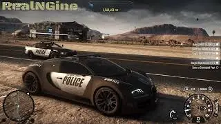 NFS Rivals PS4 - Police Bugatti Veyron Super Sport and Lamborghini Sesto Gilded Hard Rapid Responses