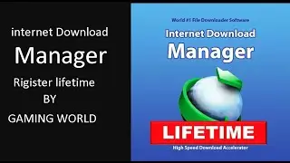 how to your IDM Internet download manager lifetime register