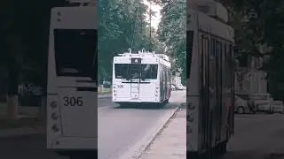 Троллейбус 306 МАЗ 203Т20, маршрут 8