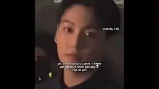 he manages to be hot and shy at same time 😂 this is riyal talont😎 #bts #jungkook #shorts #trending