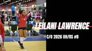 Leilani Lawrence C/O 2026 OH/RS #8 OTVA