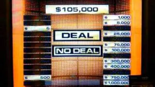 Deal or No Deal DVD Game MathewV21688 Vs. AubreyS1987 Showdown 2 Part 2