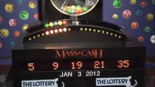 Mass Cash Game Drawing: Tuesday, January 3, 2012